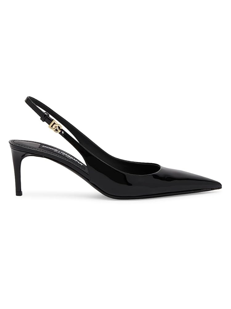Amazon.com: Dolce&Gabbana, 60MM Leather Slingback Pumps, 39