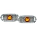 Seitenblinker Weiß Paar für VW T5 Lupo Bora Golf 4 Passat 3B Seat Arosa