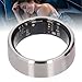 Zopsc Smart Ring Health Tracker, Stylish Fitness Ring Health Tracker for Men Women, 50M Smart Health Rings with Bluetooth 5.1 for Sports Sleep (#8)
