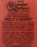 Wonder Wafers 10 CT Individually Wrapped Air Fresheners Wild Cherry