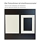 10 StüCk Passepartout (Weiß), 5 StüCk Passepartouts 6 Zoll 10*15cm, 5 StüCk Passpartout 8 Zoll 15*20cm, Bild Foto Rahmen Halterungen, Passpartu, Bilderrahmen, SäUrefreie Passepartout Aus Karton