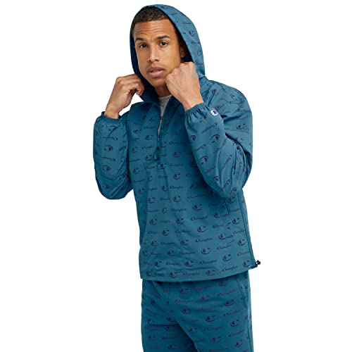 Image of Champion Men's Jacket, Windbreaker Jacket for Men,anorak Jacket With Scuba Hood,water-resistant
