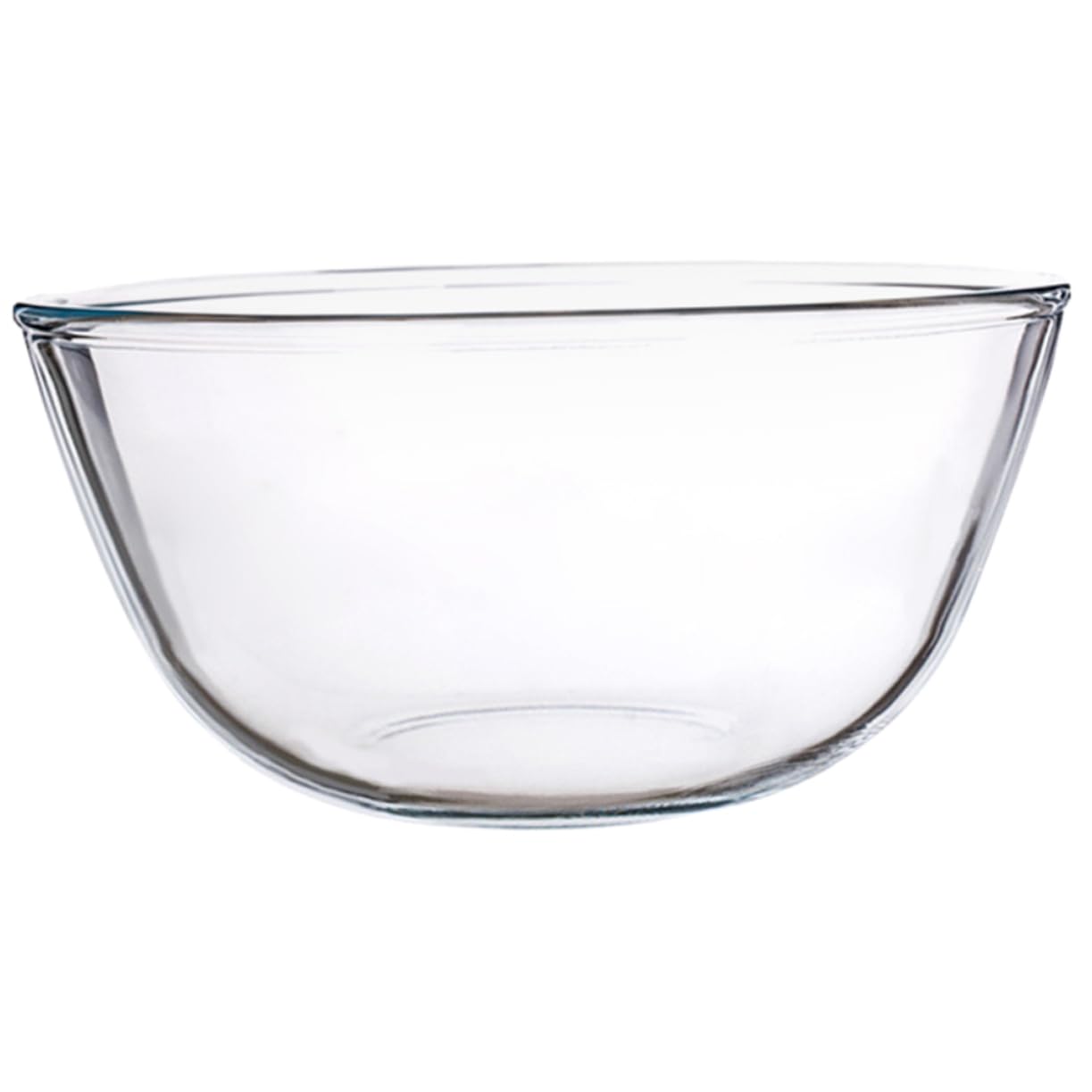Bol verre transparent multifonction grand saladier résistant au micro-ondes