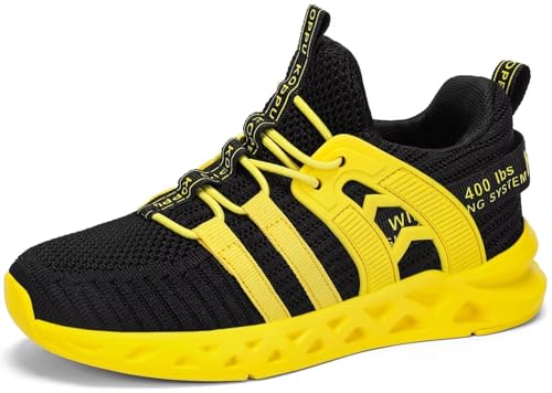Image of koppu Boys Girls Shoes Non-Slip Tennis Shoes Fashion Lightweight Breathable Kids Sneakers for Little Kids /Big Kids