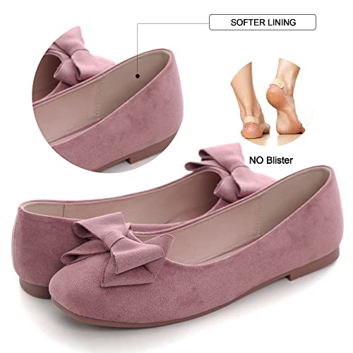 Image of Dear Time Women's Flats Shoes Bowknot Dressy Ballets Loafers Wedding Business Casual Walking Shoes