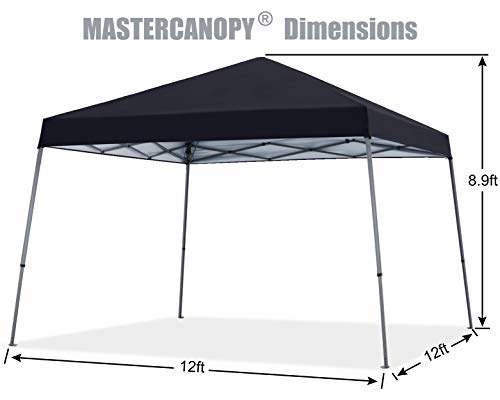 Mastercanopy SLANT LEG CANOPY Portable Pop Up Canopy Tent With Large Base thumb #2