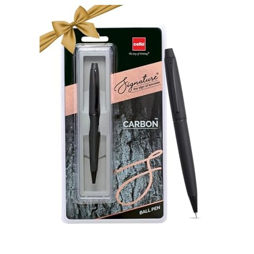 Cello Signature Carbon Ball Pen