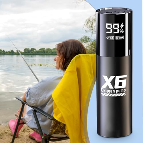 Bomba aireadora silenciosa e impermeable para mantener tus peceras oxigenadas 7