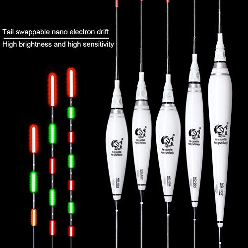 釣り浮き 変色電気ウキ 夜釣り 蛍光ライト 釣りフロート 鮒釣り 発光 照明 ND-004 4枚目