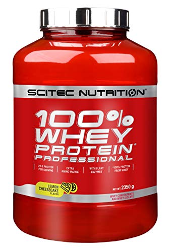 Scitec Nutrition Protein 100% Whey Protein Professional, Zitronen-Käsekuchen, 2350g