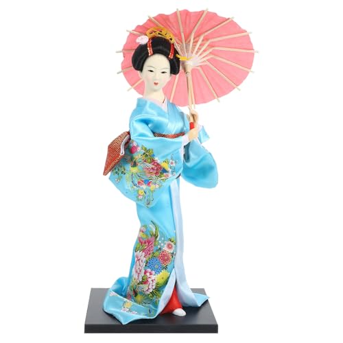Sewroro Muñeca Geisha Japonesa de Tela...