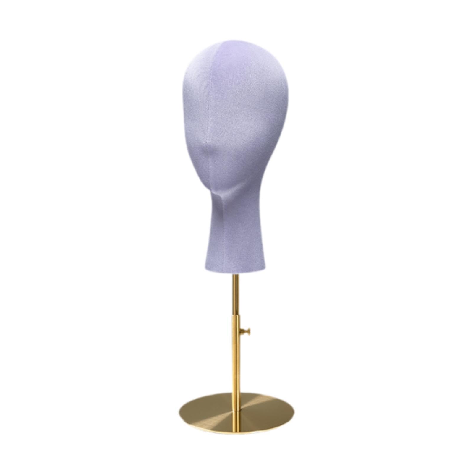 SECRET DESIRE Mannequin Head Hat Rack Fabrics Block Model Manikin Head for Jewelry Wig Hat Purple|Makeup Box For Storage|Make Up, Cosmetic, Skincare Organiser For Women|-image-5