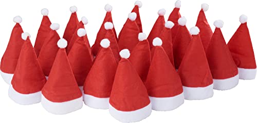 VBS XXL 24er-Pack Weihnachtsmütze für 8cm