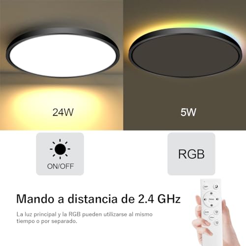 Consejos y reviews para comprar Lamparas de techo blancas al mejor precio. 53 Imagen adicional