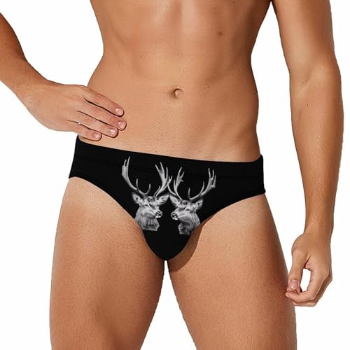Two Deers Men's Swim Brief Sexy Bikini Swimwear Swimsuit Trunks Bathing Suits