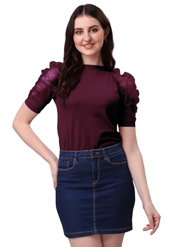 Haut extensible pour femme fluide garantissant une totale liberté de mouvement