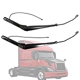 602-5420 2PCS Front Windshield Wiper Arms Fits for Volvo VNL 2008-2014 for Driver Side Passenger Side Wiper Arms # 85111394