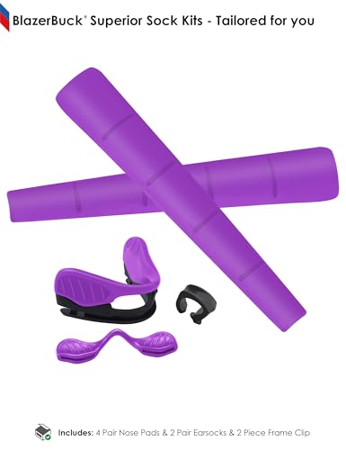 Image of BLAZERBUCK Replacement Earsocks & Nosepieces & Frame Clip for Oakley M Frame 2.0 Strike