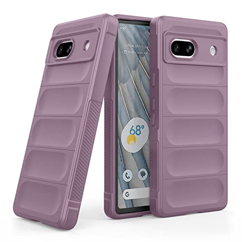 Image of amazon basics Back Case Cover for Google Pixel 7A | Compatible for Google Pixel 7A Back Case Cover | Liquid Silicon Magic Case for Google Pixel 7A with Camera Protection | Lavender