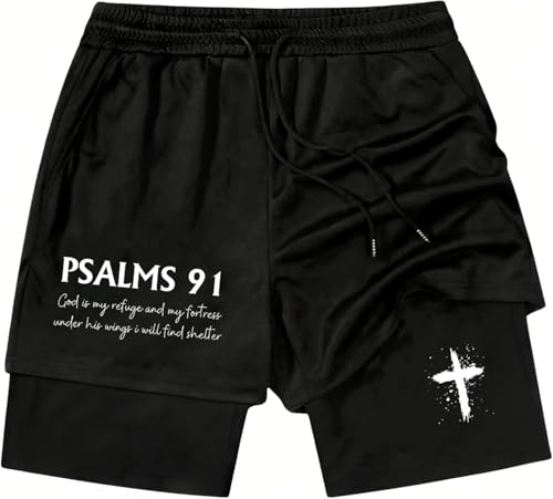 I Can Do All Things Through Christ Who Strengthens Track Short I Can Do All Things Through Christ 2 in 1 Shorts