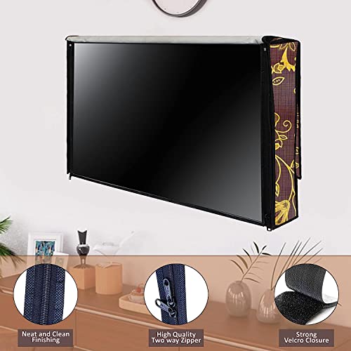 Image of LED TV Cover for Samsung 43 inches LED TVs (All Models) - Dustproof Television Cover Protector for 43 Inch LCD, LED, Plasma Television CLED1-P021-43