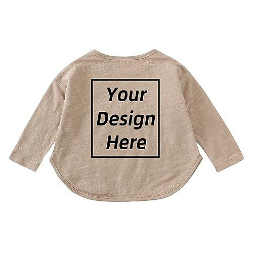 Kids Tales Boys Girls Personalized T-Shirt Add Your Own Text Design Logo Long Sleeve Pullover Customize Crewneck Tee Tops2