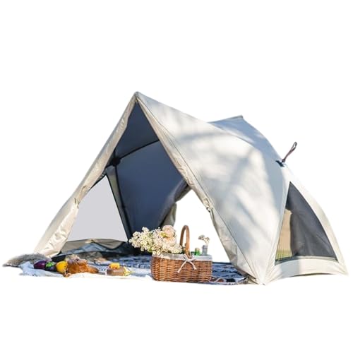 Carpa plegable impermeable 3-4 personas para camping miniatura 6