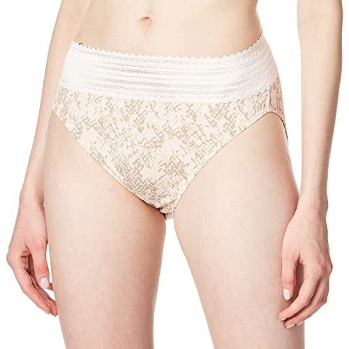 Image of Warner's Women's No Pinching, No Problem Dig-free Comfort Wait With Lace Microfiber Hipster 5609j