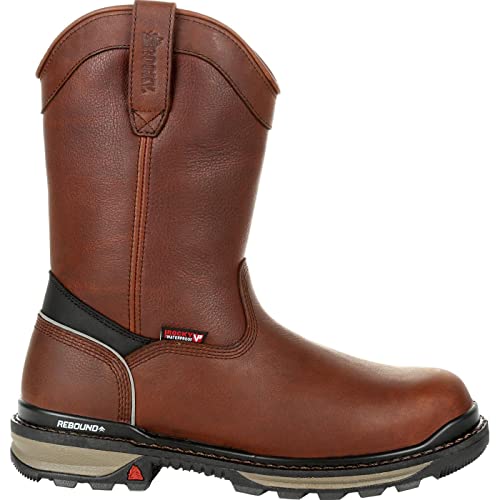 Image of ROCKY Rams Horn Waterproof Composite Toe Pull-On Work Boot