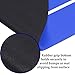 HUANGWUZ Poker Table Mat Oval Layout, Foldable Game Mat with Carrying Bag for 6-8 Players, Casino, Blackjack, Non-Slip Rubber Base