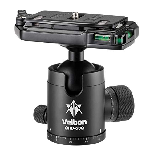 Velbon 自由雲台 QHD-73Q 大型 底面径64mm クイックシュー対応 アルミ製 471727 tf8su2k Amazon | Velbon 自由雲台 QHD-73Q 大型 底面径64mm クイック