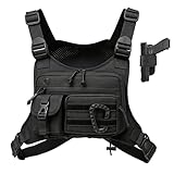 Muserise Tactical Chest Pack for Men Wom...