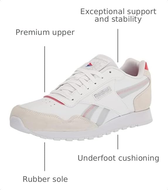 Image of Reebok Men's Classic Harman Run Casual Sneakers