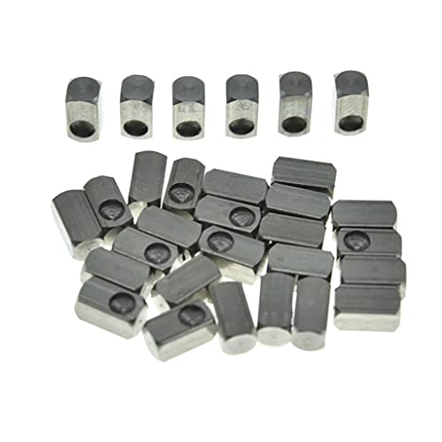 Dopro 30-Pack Stainless Steel Tremolo Bridge String Insert Block Lock Clamp Blocks Fits Floyd Rose FR - Image 2