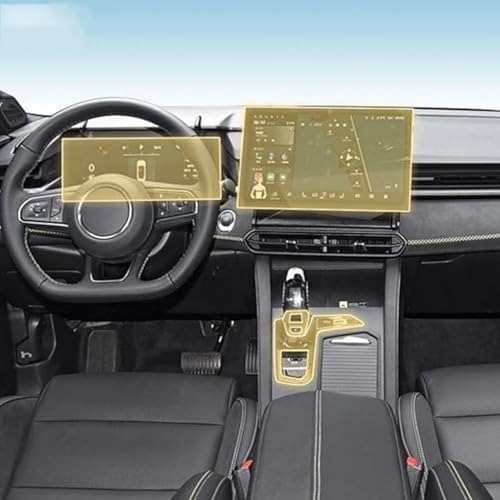 Película protectora de pantalla de consola central de coche LYNK CO 03 acabado premium