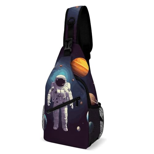 Bolso Sling Bolsa Cruzada Casual para Senderismo miniatura 1