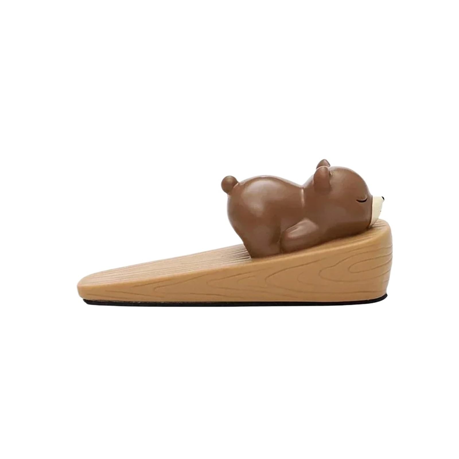 Iopklytf Bear Door Stopper Silicone Door Stopper Wedge Block