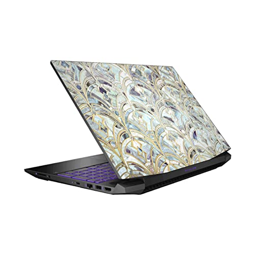 Autocollant vinyle HP Pavilion 15.6 protection skin marbre PC portable