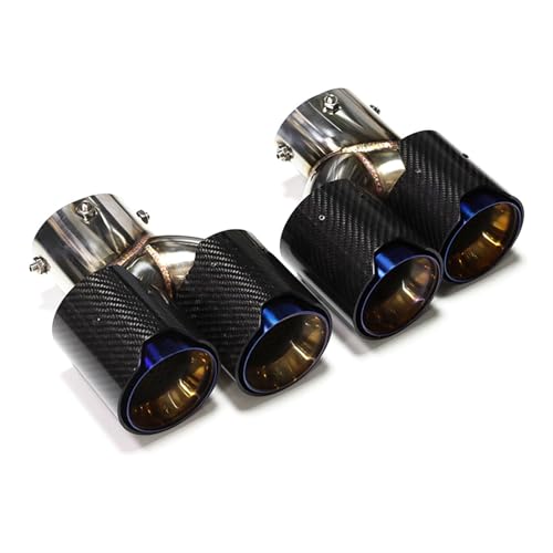 Embout D'échappement Pour BMW G20 G21 M340i G42 440i G22 M240i Double Quatre Sorties M Embout Silencieux D'échappement Système D'échappement Buse Tuyau D'échappement 2020 Voiture D'éChappement Tuyau(C