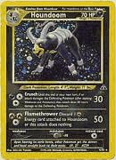 Pokemon Houndoom Holofoil - Neo Discovery - 4 Juguete