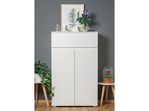 möbelando Schuhschrank Schuhregal Flur Schuhkipper Schuhkommode Schuhablage Ravenna I