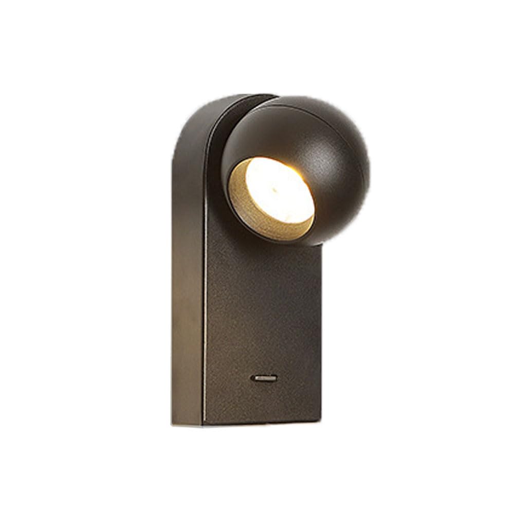 NHPJFDC Rotatable Industrial LED Wall Mounted Reading Lamp - 4000K Neutral Light Sconce for Bedroom, Aisle, Stairs, Hotel Corridor - Modern Indoor Lighting Fixture