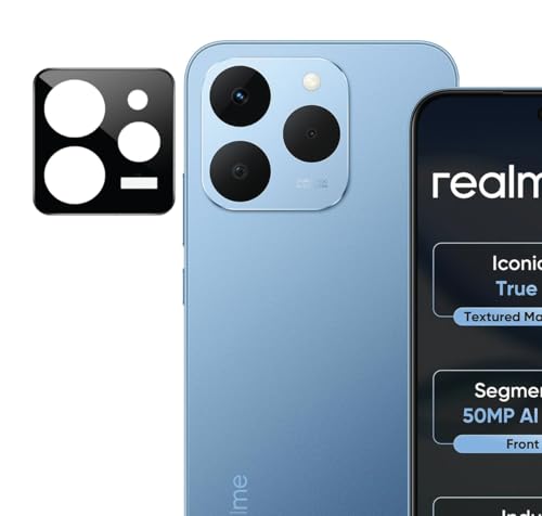 Image of FabeKee Compatible With For Realme 15T 5G Camera Lens Protector Tempered Glass HD Clear Lens Film