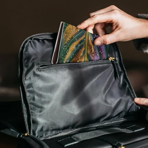 Porte-passeport international fin et organiseur compact