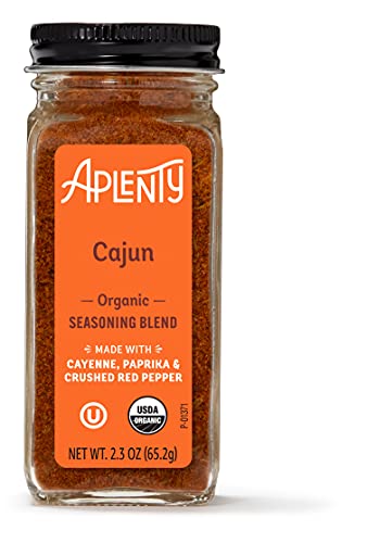Aplenty, Organic Cajun Seasoning Blend, 2.3 oz bottle