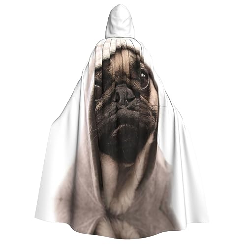 Cape à capuche carlin adulte finis les costumes fragiles d'Halloween