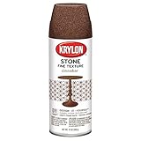 Krylon K03707000 Fine Stone Textured Finish, Cinnabar