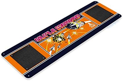 Tinworld Tin Sign: Missile Command Arcade Game Room Shop Marquee Metal Decor Decor Retro Console C487 image 5