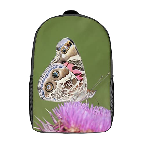 Cartable unisexe Butterfly idéal pour la rentrée scolaire, sac à dos personnalisé enfants 17"