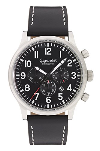 Montre Gigandet Hommes Quartz Japonais en finir avec les pannes de batterie